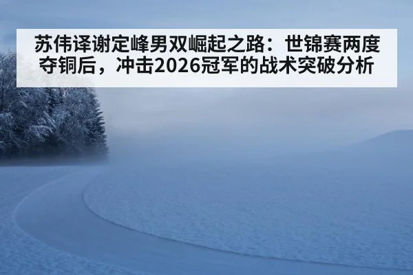 苏伟译谢定峰男双崛起之路:世锦赛两度夺铜后,冲击2026冠军的战术突破分析